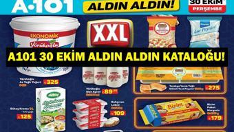 A101 30 EKİM ALDIN ALDIN KATALOĞU A101de bu hafta hangi ürünler var