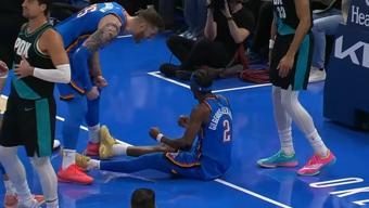 NBAde fırtına sürüyor Oklahoma City Thunder, Blazersı yenerek galibiyet serisine devam etti...