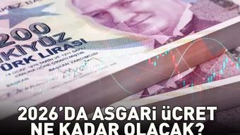 ASGARİ ÜCRET ZAMMI 2026 | Asgari ücret ne kadar olacak, kaç TL Brüt ve net asgari ücrete yüzde kaç zam gelir İşte son tahminler...
