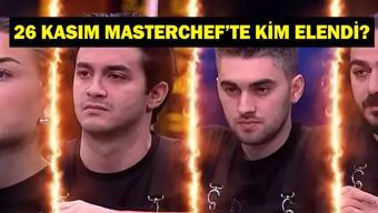 MASTERCHEFTE KİM ELENDİ 26 KASIM: MasterChef Türkiyede elenen yarışmacı kim oldu Ayla, Çağatay, Onur Can ve Mert MasterChef kim elendi, kim gitti