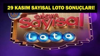 29 KASIM SAYISAL LOTO SONUÇ SORGULAMA: Çılgın Sayısal Lotoda Kim, Ne Kadar Kazandı İşte 29 Kasım Milli Piyango Çılgın Sayısal Loto Sonuçları