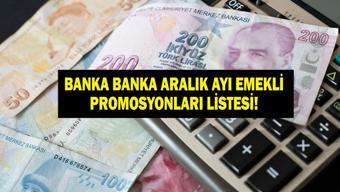 2025 ARALIK AYI EMEKLİ BANKA PROMOSYONLARI: Aralık Ayında Hangi Banka Ne Kadar Emekli Promosyonu Veriyor Ziraat, İş Bankası, Yapı Kredi, Garanti, Finansbank, TEB, Denizbank...