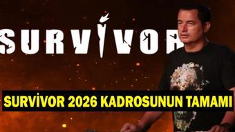 SURVİVOR 2026 KADROSU TAMAMI Survivor Ünlüler Gönüllüler kadrosunda kimler var İşte Survivor 2026 Ünlüler Gönüllüler kadrosunun yarışmacıları