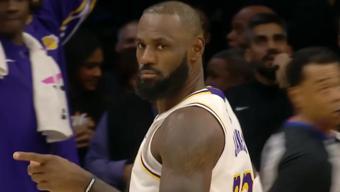 LeBron James maç sonuna damga vurdu, Lakers, 76ers karşısında kazandı