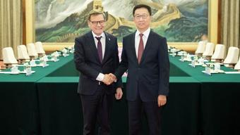 Almanya Dışişleri Bakanı Wadephuldan Çin temasları
