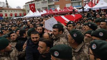 Şehit özel harekat polisine veda