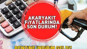 BENZİNE İNDİRİM GELDİ