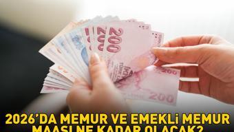 MEMUR VE EMEKLİ MEMUR MAAŞI ZAMMI HESAPLAMA TABLOSU 2026 | 5 aylık enflasyon farkına göre emekli memur maaşı ve memur maaşı ne kadar olacak, yüzde kaç zam gelir