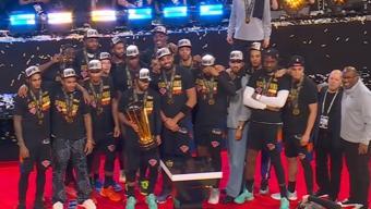 NBA Kupasında şampiyon New York Knicks