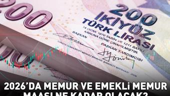 Emekli memur maaşı ve memur maaşı ne kadar olacak, yüzde kaç zam gelir 5 AYLIK ENFLASYON FARKINA GÖRE MEMUR VE EMEKLİ MEMUR MAAŞI ZAMMI 2026 HESAPLAMA TABLOSU