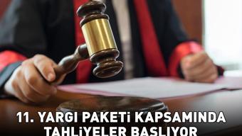 11. Yargı Paketi kapsamında tahliyeler başlıyor 11. Yargı Paketi yürürlüğe girdi mi, Resmi Gazete’de yayımlandı mı Adalet Bakanı Yılmaz Tunç duyurdu