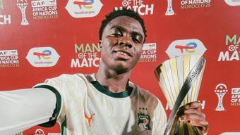 Trabzonsporun genç yıldızı Oulai, gecenin parlayan ismi oldu