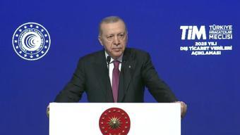 SON DAKİKA... Cumhurbaşkanı Erdoğan açıkladı İhracatta rekor