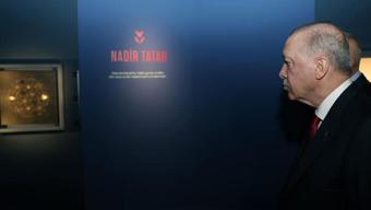 Cumhurbaşkanı Erdoğan, Hane İslam Eserleri Sergisi’nin açılışını gerçekleştirdi