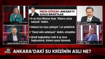 Ankaradaki su krizinin aslı ne Suriye YPGyi 3 günde nasıl süpürdü Trump Hamaneyi de mi kaçıracak CNN TÜRK Masasında konuşuldu