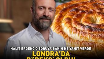 Muhteşem Yüzyılın Sultan Süleymanıydı Halit Ergenç Londrada börekçi oldu Ünlü oyuncu o soruya bakın ne yanıt verdi