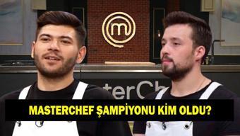 MASTERCHEF BİRİNCİSİ KİM OLDU 18 Ocak MasterChefte Altın Kupayı kim kazandı Hasan mı Sergen mi birinci oldu