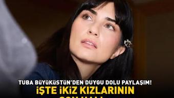 Tuba Büyüküstünün ikiz kızları 14 yaşında İşte Maya ve Toprakın son hali...