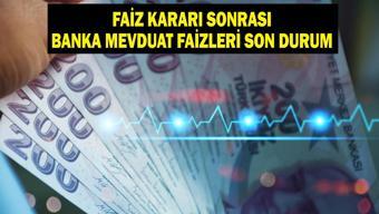 MEVDUAT FAİZİ NE KADAR OLDU Merkez Bankası Faiz Kararı Sonrası 500 Bin TL nin Aylık Mevduat Faizi Getirisi Ne