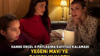 Hakan Sabancı ile ayrılmıştı Gönlünü Onur Güvenatama kaptıran Hande Erçel o paylaşıma kayıtsız kalamadı Yeğenine bakıcılık yaptı