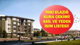 ELAZIĞ TOKİ KURA SONUÇLARI 2026| TOKİ Elazığ kura sonuçları açıklandı mı Asil ve yedek isim listesi