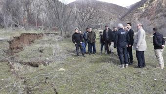 Köyde korku dolu bekleyiş Evler tehlikede