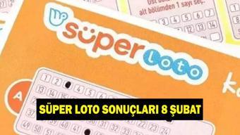 SÜPER LOTO SONUÇLARI 8 ŞUBAT Süper Loto sonuçları nasıl sorgulanır