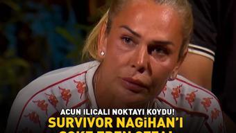 Survivor Nagihanı şoke eden ceza Acun Ilıcalı Ortalığı bulandırıp kıza saldırdın diyerek noktayı koydu