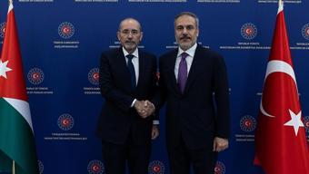 Dışişleri Bakanı Hakan Fidan, Ürdün Dışişleri Bakanı es-Safedi ile Filistindeki durumu görüştü