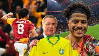 Gabriel Sara, Carlo Ancelottinin radarına girdi Brezilya Milli Takımına göz kırptı...