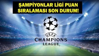 ŞL PUAN DURUMU SON SIRALAMA: Juventus Galatasaray Maçı Sonrası UEFA Şampiyonlar Ligi Puan Durumu Nasıl Galatasaray Kaçıncı Sırada İşte UCL Puan Sıralaması..
