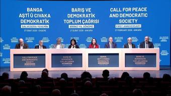 DEM Parti İmralının mesajını okudu: Şiddete dayalı dönem sona erdi
