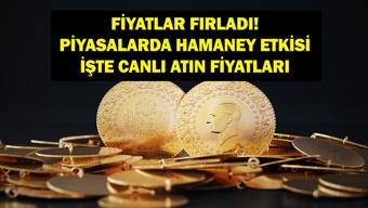 2 MART CANLI ALTIN FİYATLARI 2026 Kapalıçarşı Altın Fiyatları Bugün: İran Lideri Hamaneyin Ölümü Sonrası Çeyrek, Gram, Cumhuriyet 2 Mart Altın Fiyatları...