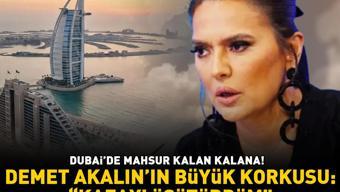 ABD ve İsrail’in İran’a saldırıları sonrası Dubai’de mahsur kalan kalana Demet Akalın’ın büyük korkusu: Kafayı üşütürdüm herhalde