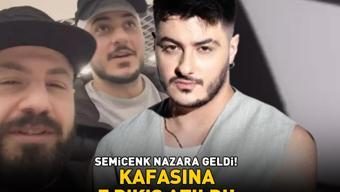 SEMİCENK NAZARA GELDİ Korkutan kaza Ünlü rapçinin kafasına 7 dikiş atıldı