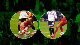Beşiktaş-Galatasaray derbisinin tartışmalı pozisyonları incelendi: Penaltı, kırmızı kart