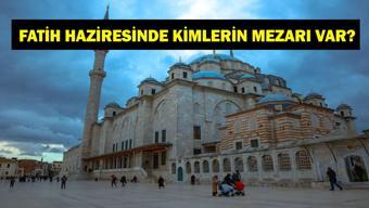 FATİH HAZİRESİNDE KİMLER YATIYOR İlber Ortaylının Defnedildiği Fatih Camii Haziresinde Kimlerin Mezarı Var