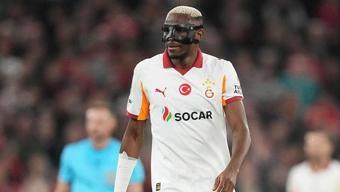 Galatasarayda Osimhen belirsizliği Fenerbahçe derbisine yetişecek mi