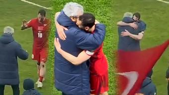 Hakan Çalhanoğlundan Lucescuya son veda O anlar yeniden gündem oldu...