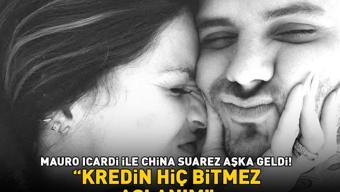 Mauro Icardi ile China Suarez aşka geldi ‘KREDİN HİÇ BİTMEZ ASLANIM’
