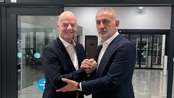 FIFA Başkanı Gianni Infantino, açılış töreni için İstanbulda