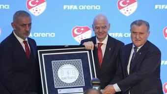 Infantino, FIFA Arena projesinin Türkiye etabının resmi açılışına katıldı