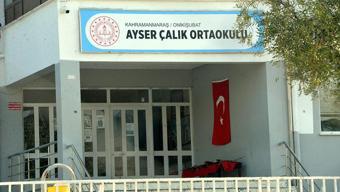 Ayser Çalık Ortaokulunda sessiz 23 Nisan
