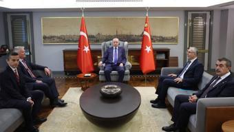 Cumhurbaşkanı Erdoğan, OECD Genel Sekreteri ile görüştü
