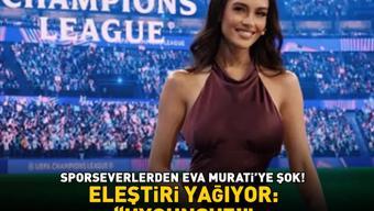 Sporseverlerden Eva Muratiye şok Eleştiri yağıyor: Uygunsuz