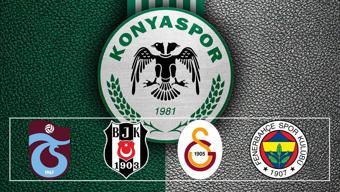 Anadolu Kartalı Konyaspor, 4 büyüklere kök söktürdü