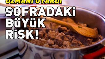 Uzman isimden Kurban Bayramı uyarısı: Et tüketimi risk oluşturabilir
