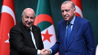Cumhurbaşkanı Erdoğan, Cezayir Cumhurbaşkanı Tebbun ile telefonda görüştü