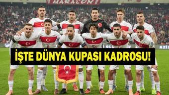 MİLLİ TAKIM DÜNYA KUPASI KADROSU: 2026 FIFA Dünya Kupası 26 Kişilik Kadroda Kimler Var Kerem Aktürkoğlu ve Eren Elmalı Kadroda Mı