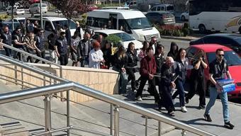 Yasa dışı bahis operasyonunda gözaltına alınan şüphelilerden 34ü adliyede